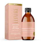Private label hydrolyzed beauty collagen with Naticol® collagen peptides, coenzyme Q10, MSM, vitamins, zinc and rosehip extract, developed to support skin elasticity, a smoother-looking complexion, hair and nails, available under your own brand by Galex Lab.